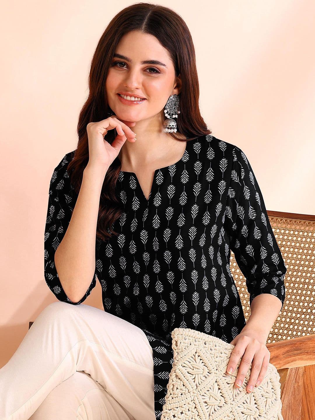 Anouk Rustic Women Ethnic Motifs Printed Kurti - view 1