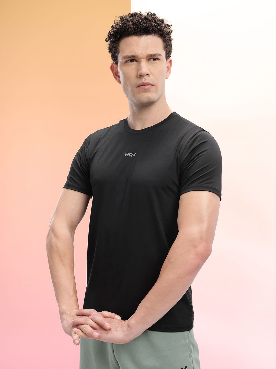 HRX by Hrithik Roshan Rapid-Dry Training T-shirt - view 1