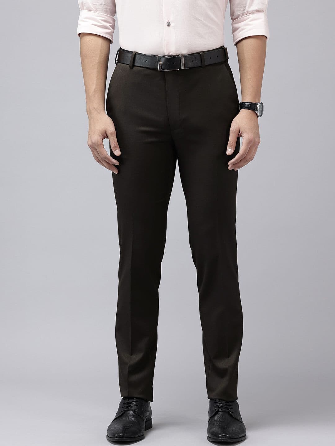 Park Avenue Men Super Slim Fit Formal Trousers - view 1