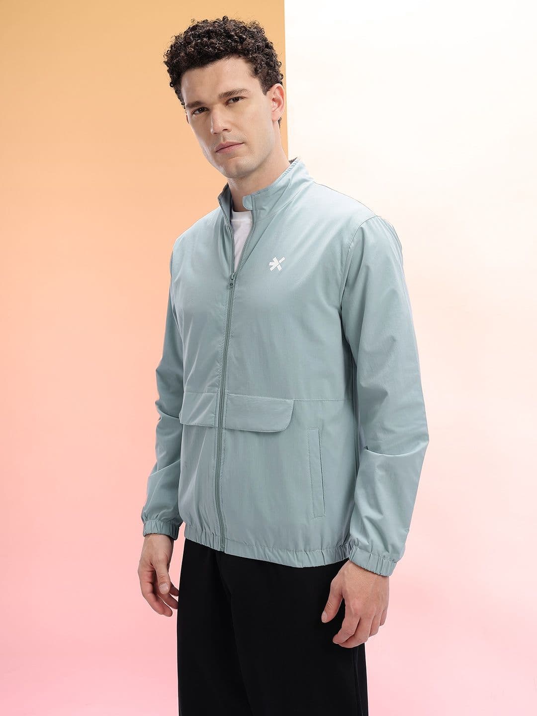 HRX by Hrithik Roshan Mock Collar Bomber Jacket - view 1
