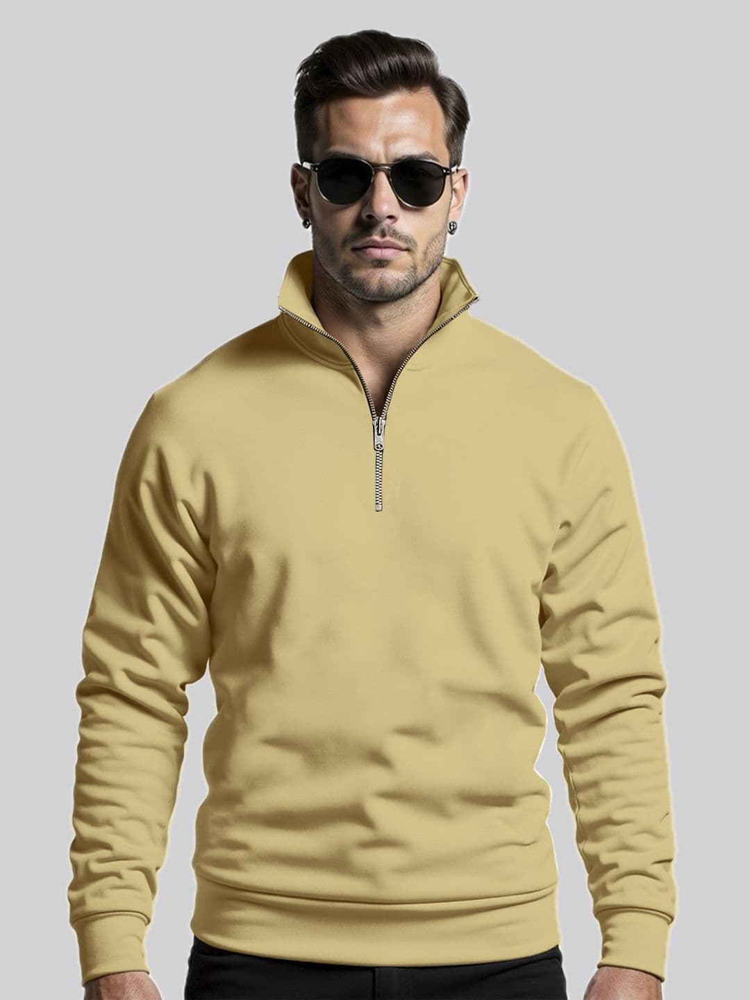 Fashion And Youth Men Pullover Sweatshirt - view 1