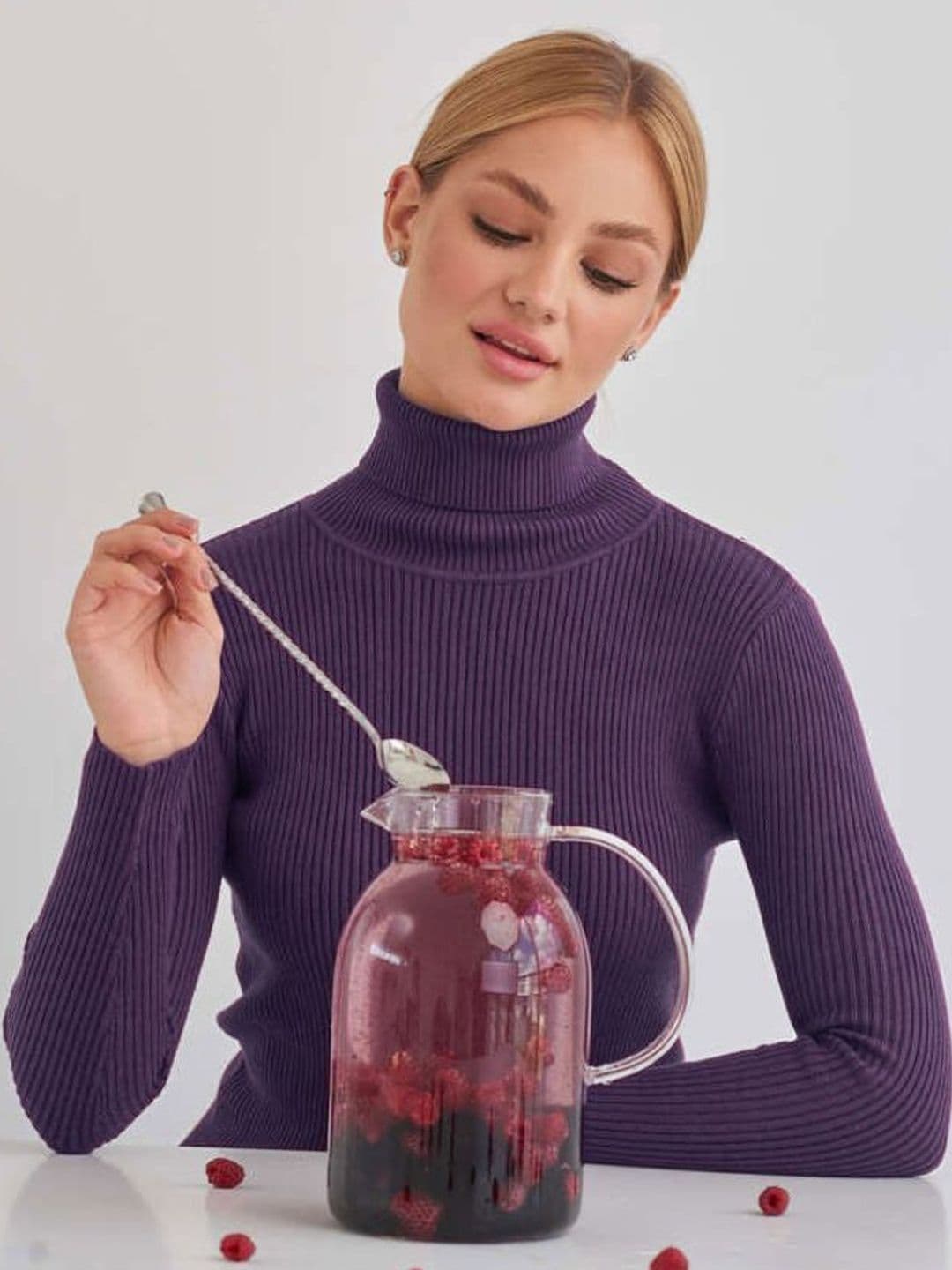 DressBerry Women Purple Sweaters - view 1