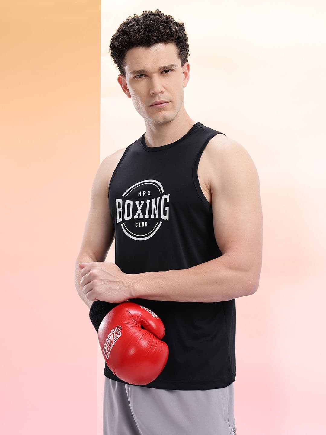 HRX by Hrithik Roshan Men Printed Training T-shirt - view 1