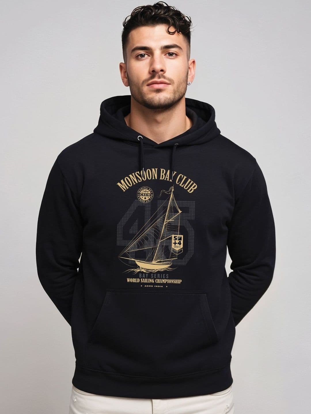 ADRO Printed Knitted Pullover - view 1