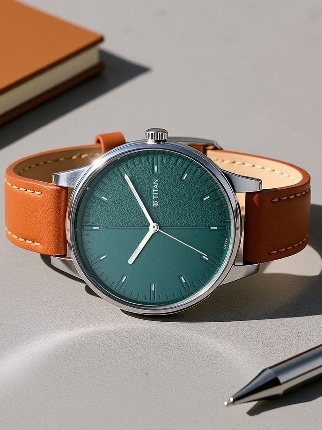 Titan Workwear Quartz Analog With Teal Green Dial Watch For Women - 2648sl01 - view 1
