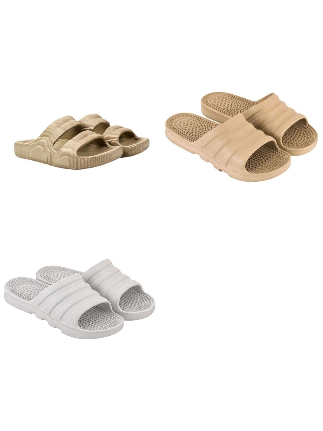 Feel alive Men Set Of 3 Flip Flops - view 1