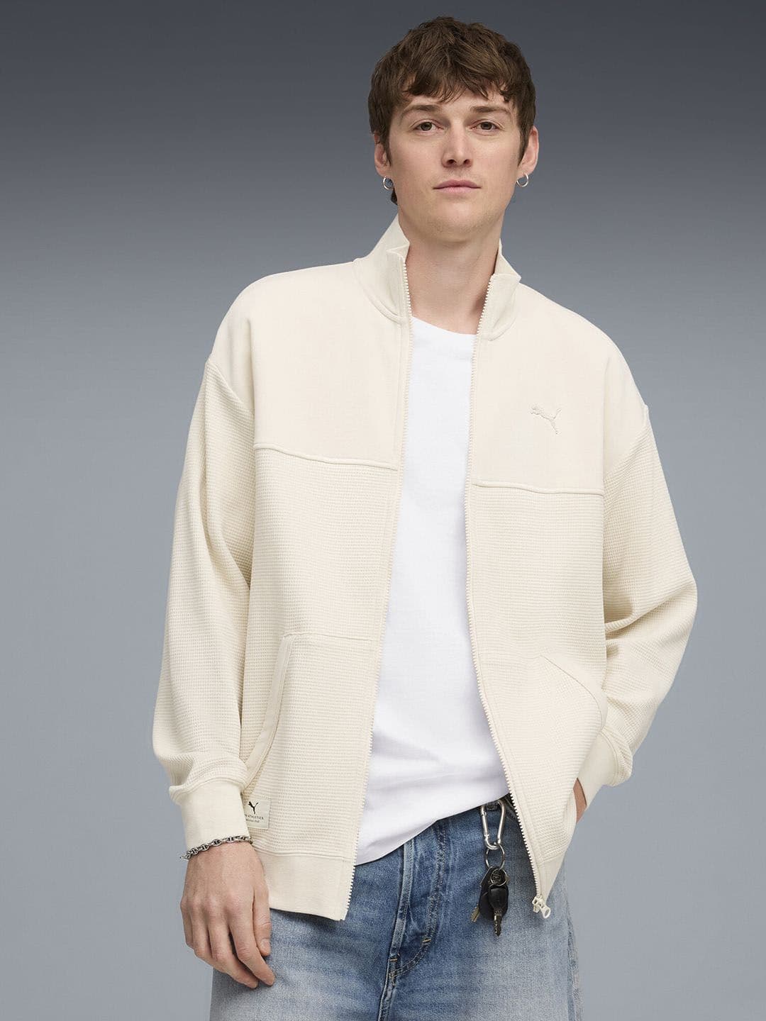 Puma CLASS Mens Relaxed Fit Track Jacket - view 1