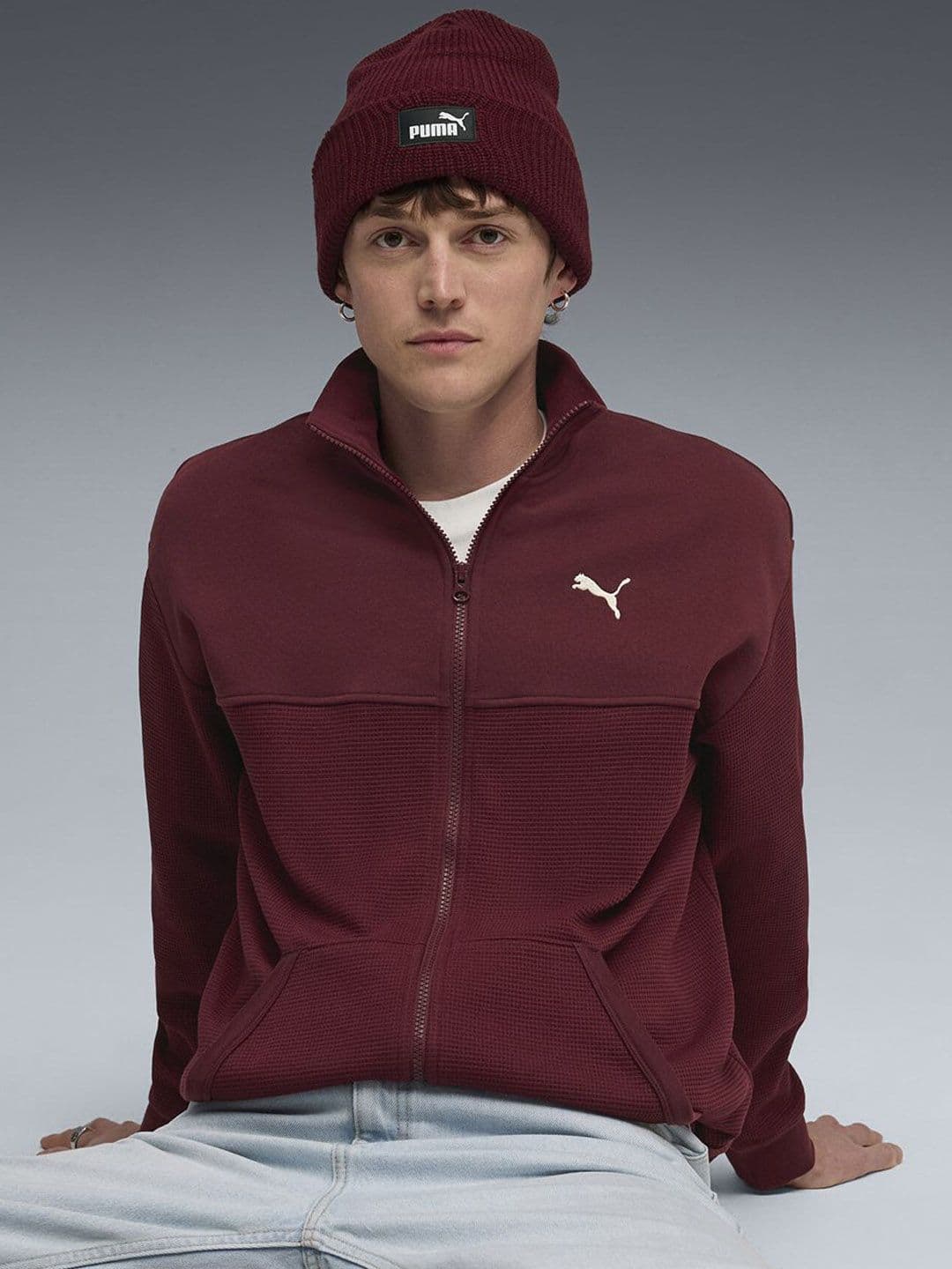 Puma CLASS Mens Relaxed Fit Track Jacket - view 1