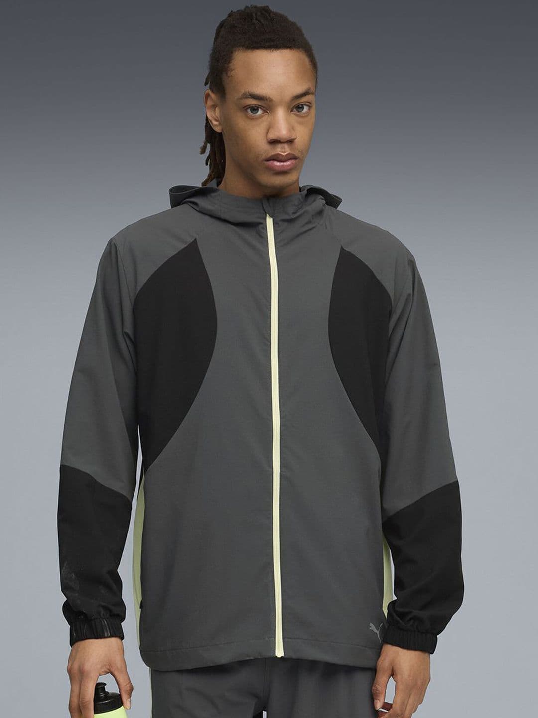 Puma Run Ultraweave Hooded Rain Jacket - view 1