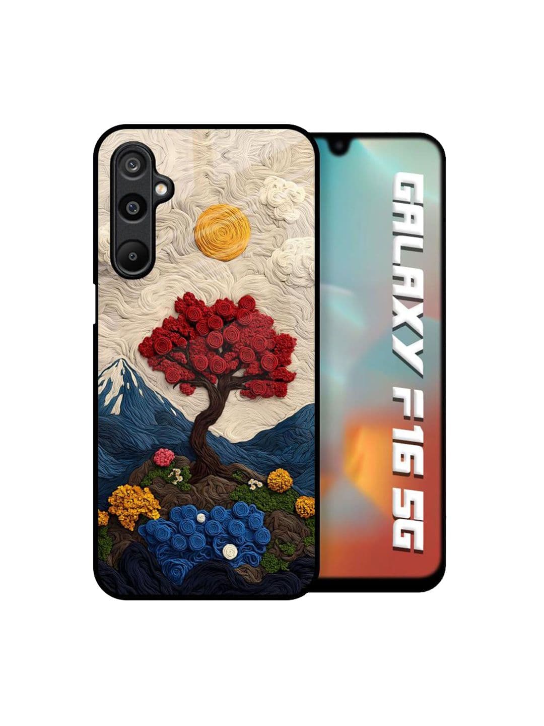 QRIOH Floral Printed Samsung Galaxy F16 5G Back Case Mobile Accessories - view 1