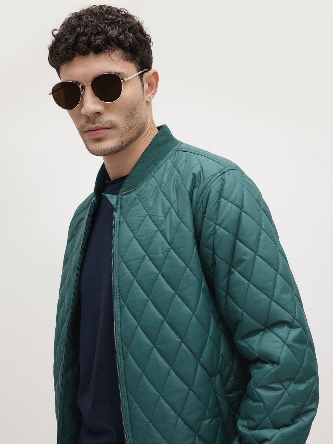 The Roadster Life Co. Stand Collar Quilted Jacket - view 1