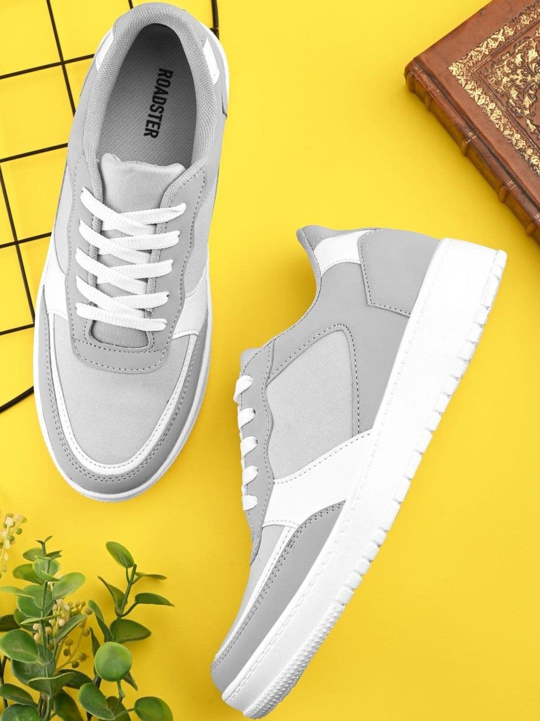 Roadster Men Colourblocked Sneakers - view 1