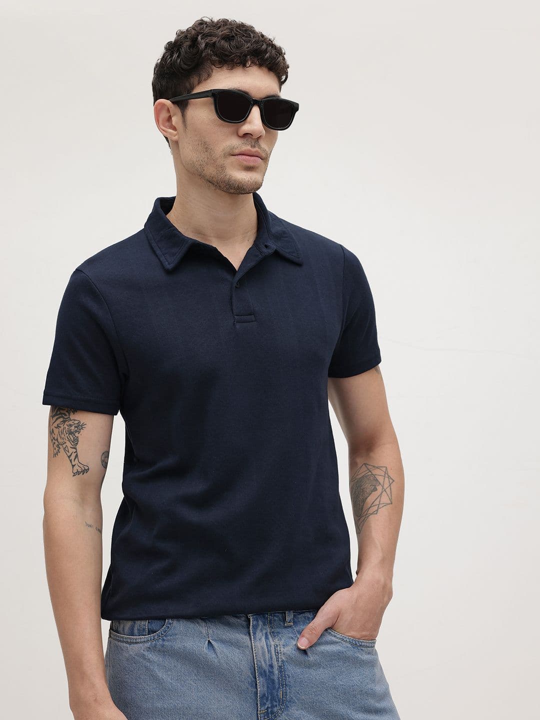 The Roadster Life Co. Polo Collar T-shirt - view 1
