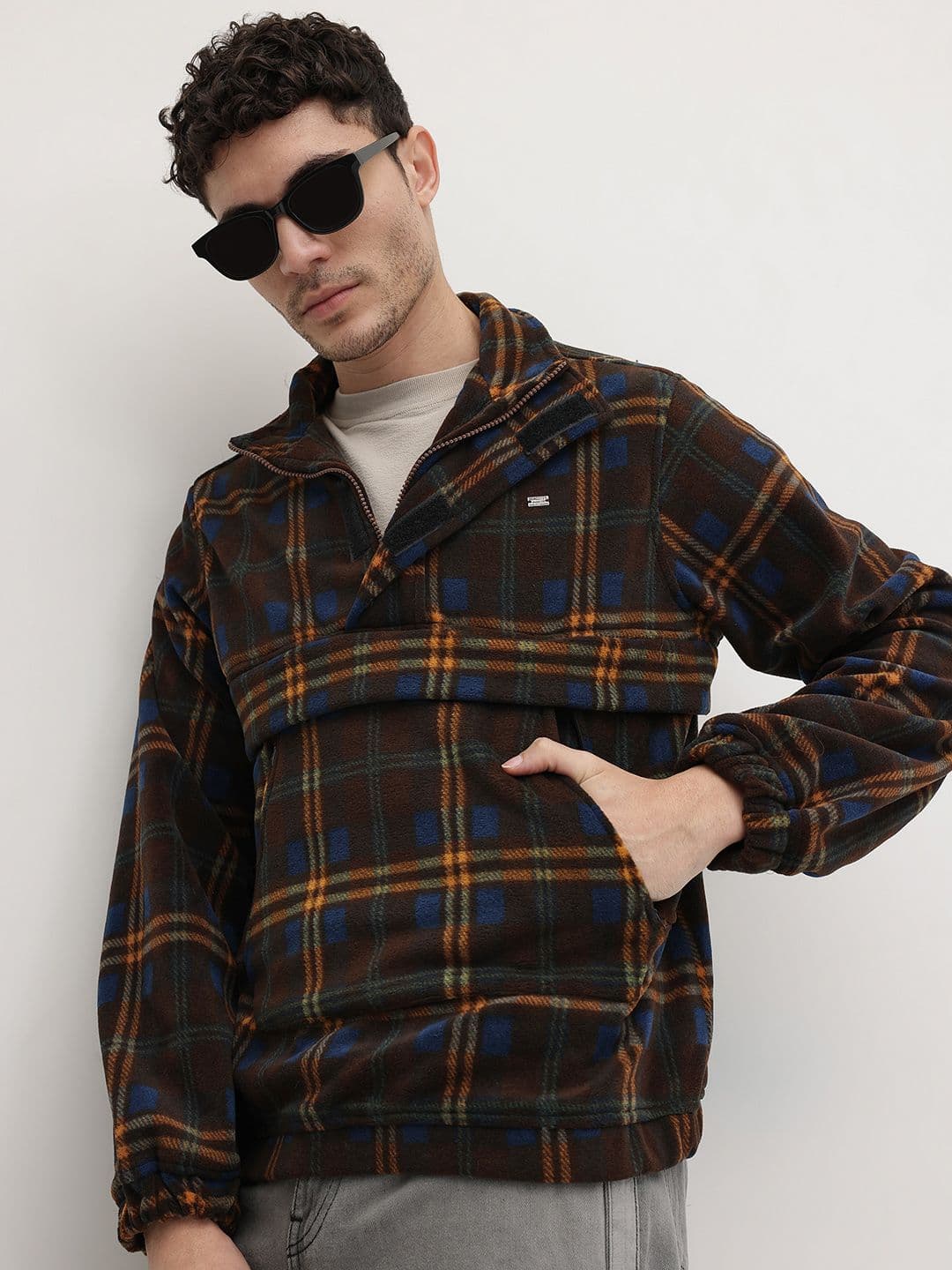 The Roadster Life Co. Fleece Mock Collar Tailored Jacket - view 1