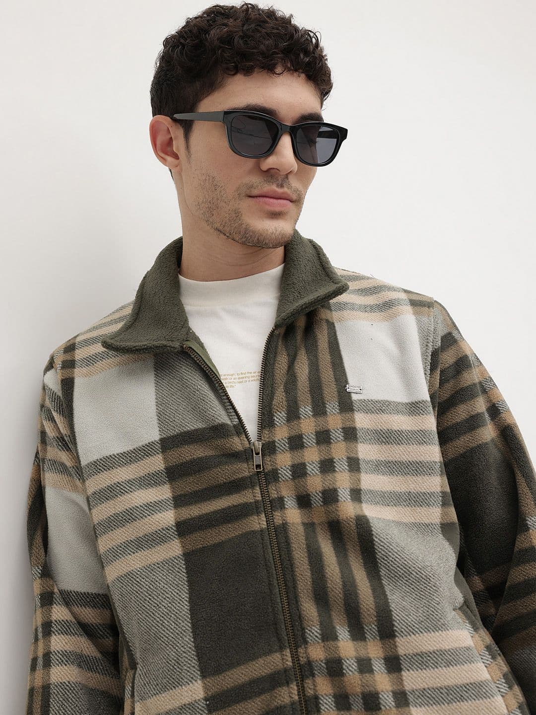 The Roadster Lifestyle Co. Checked Tailored Jacket - view 1