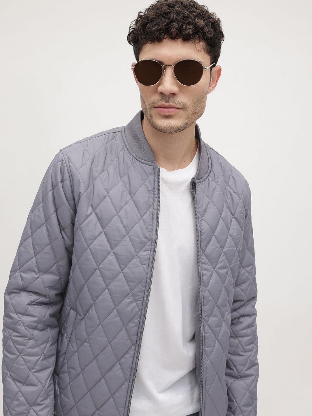 The Roadster Life Co. Stand Collar Quilted Jacket - view 1