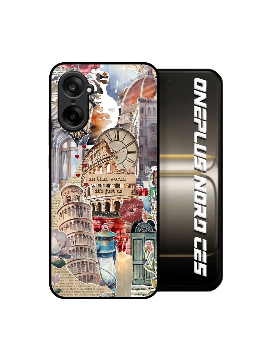 QRIOH Quirky Printed OnePlus Nord CE5 5G Silicone Back Case - view 1