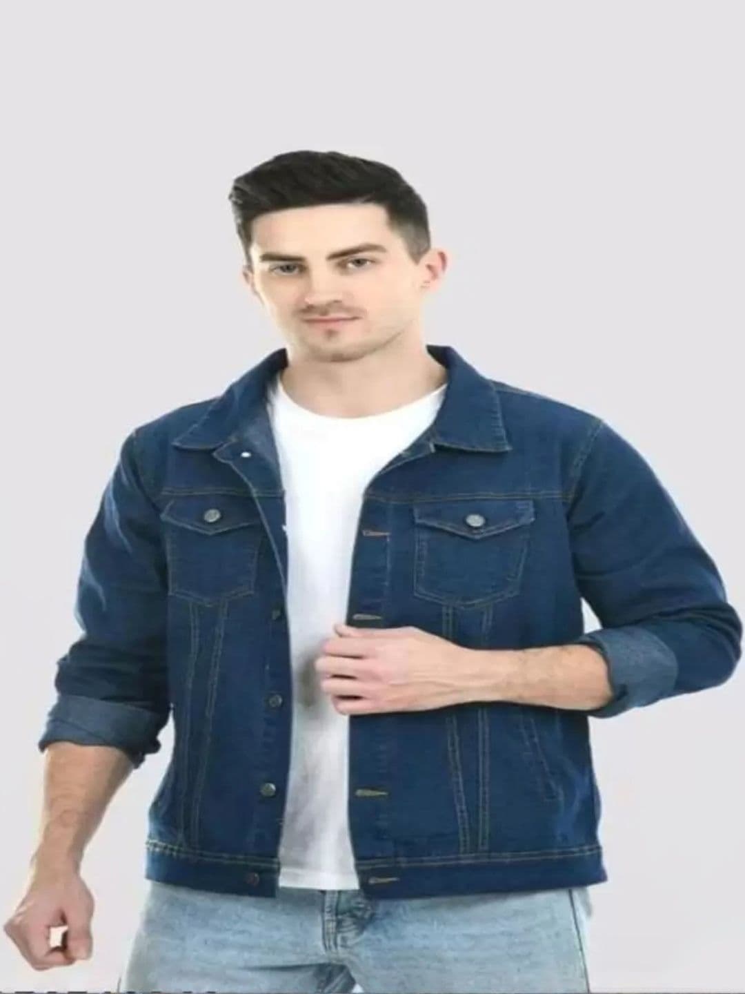 Mevan Men Denim Jacket - view 1