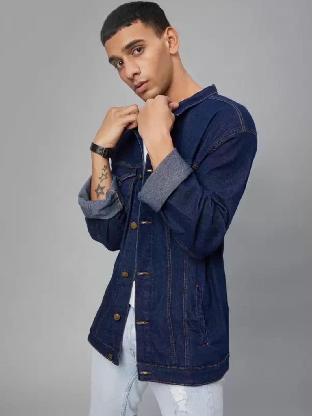 Mevan Men Outdoor Denim Jacket - view 1