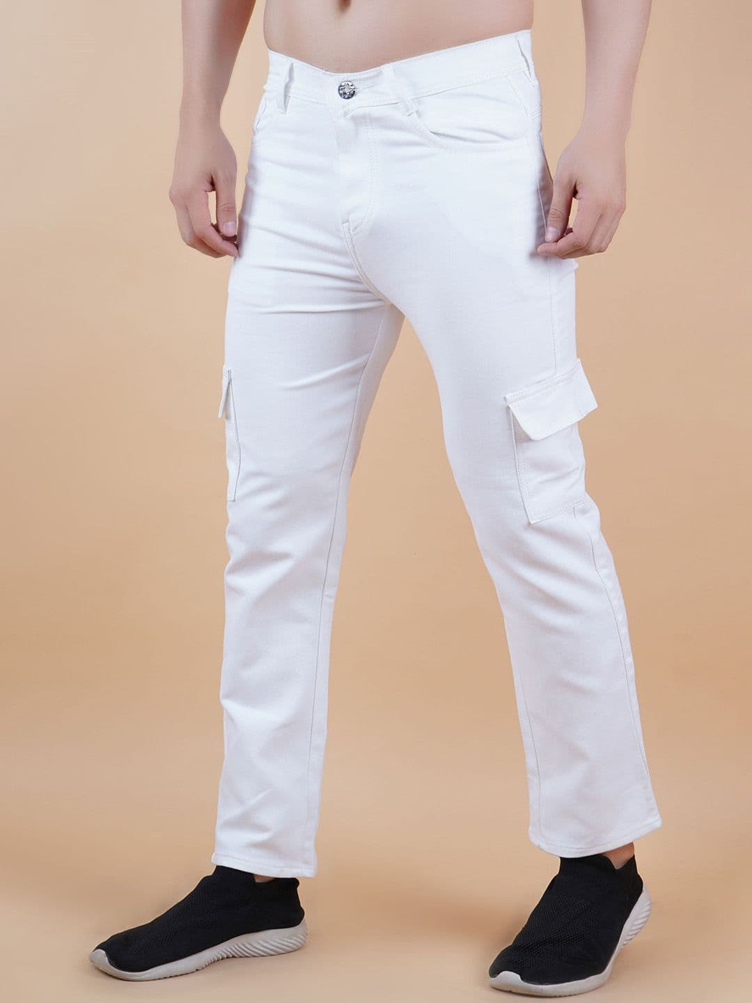 MaverIQ Men Classic Boyfriend Fit Mid-Rise Stretchable Jeans - view 1