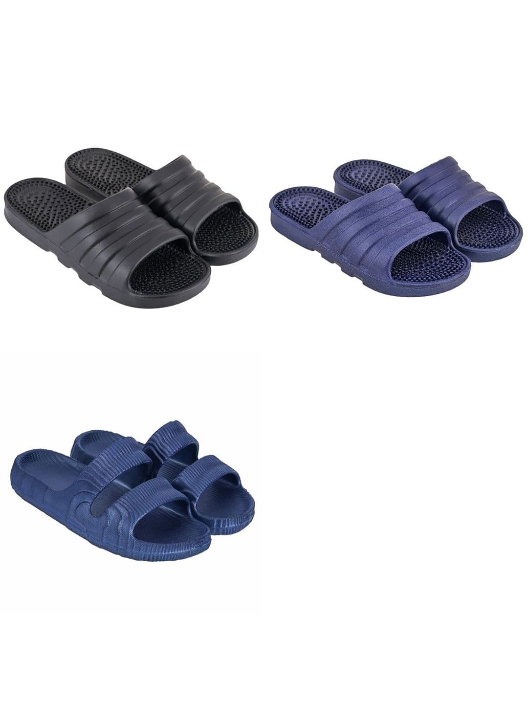Feel alive Men Set of 3 Lightweight Flip Flops - view 1