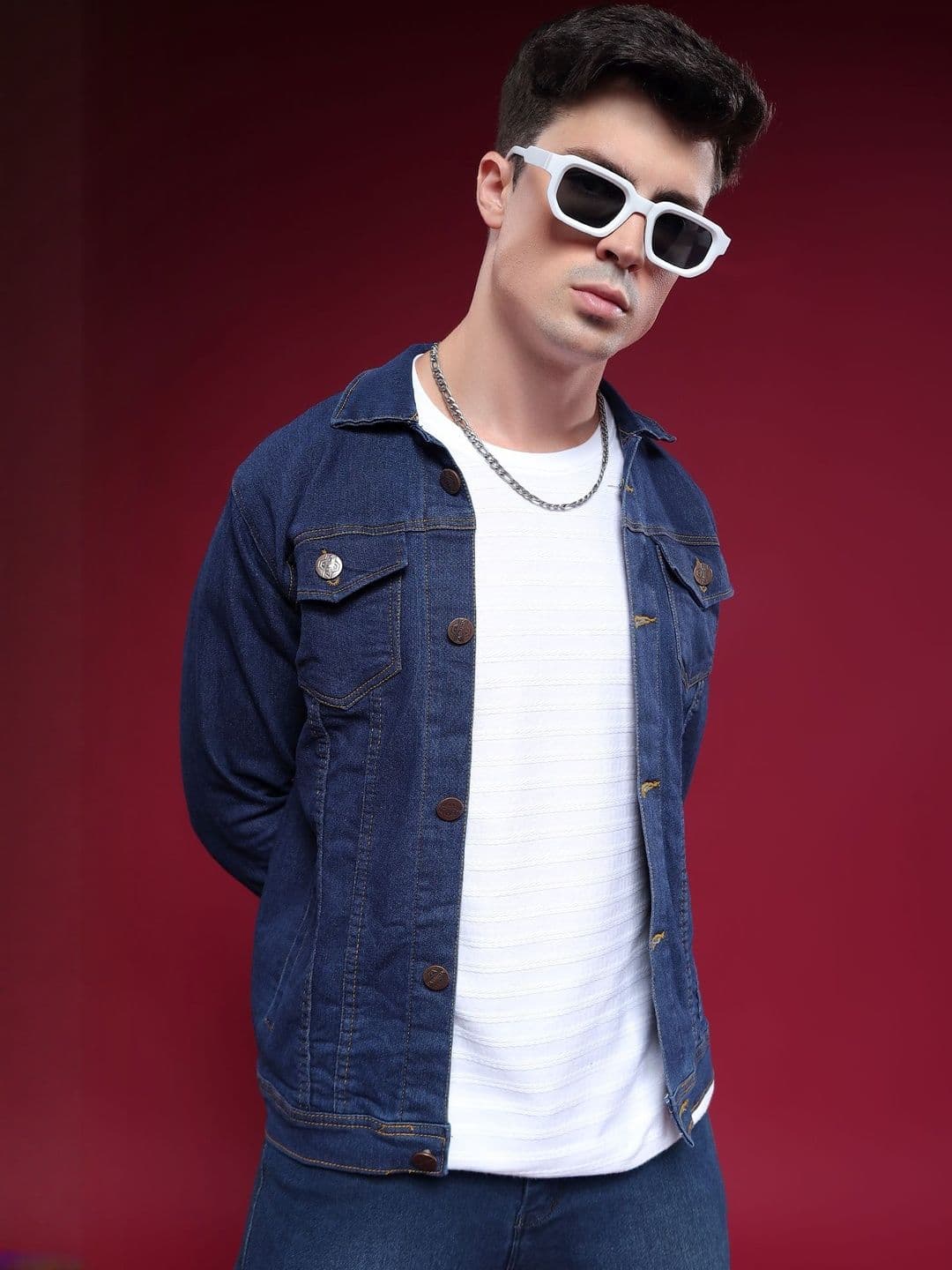 Mevan Men Regular Fit Denim Jacket - view 1