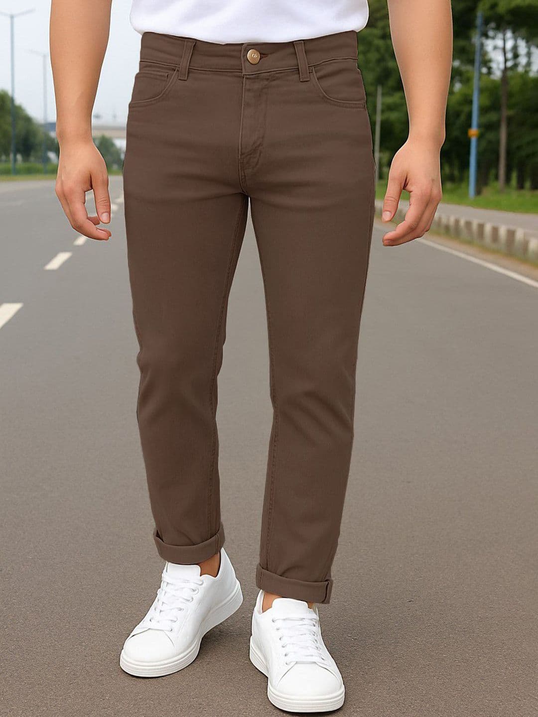 RAGZO Men Slim Fit Mid-Rise Stretchable Jeans - view 1