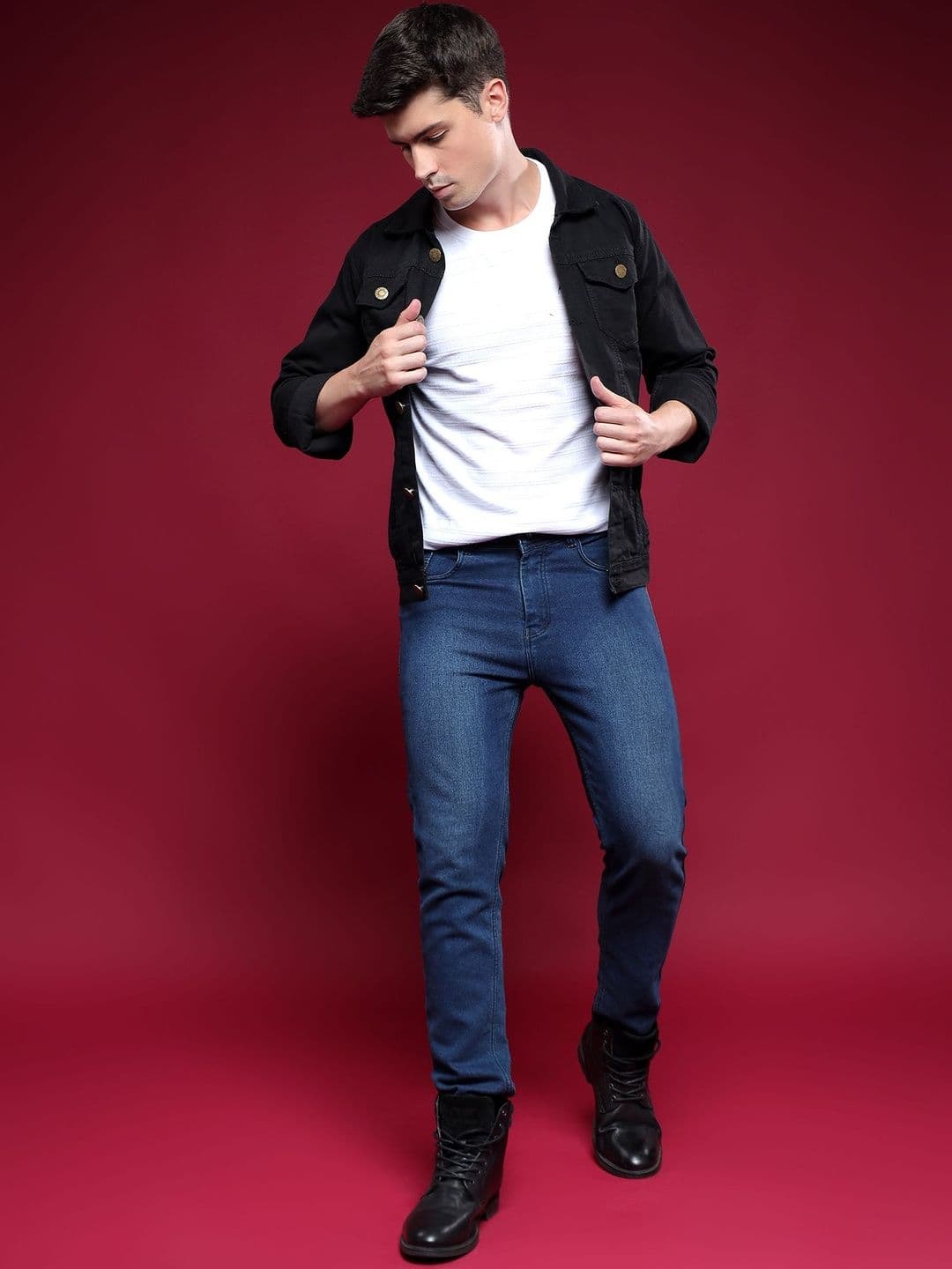 Mevan Men Outdoor Denim Jacket - view 1