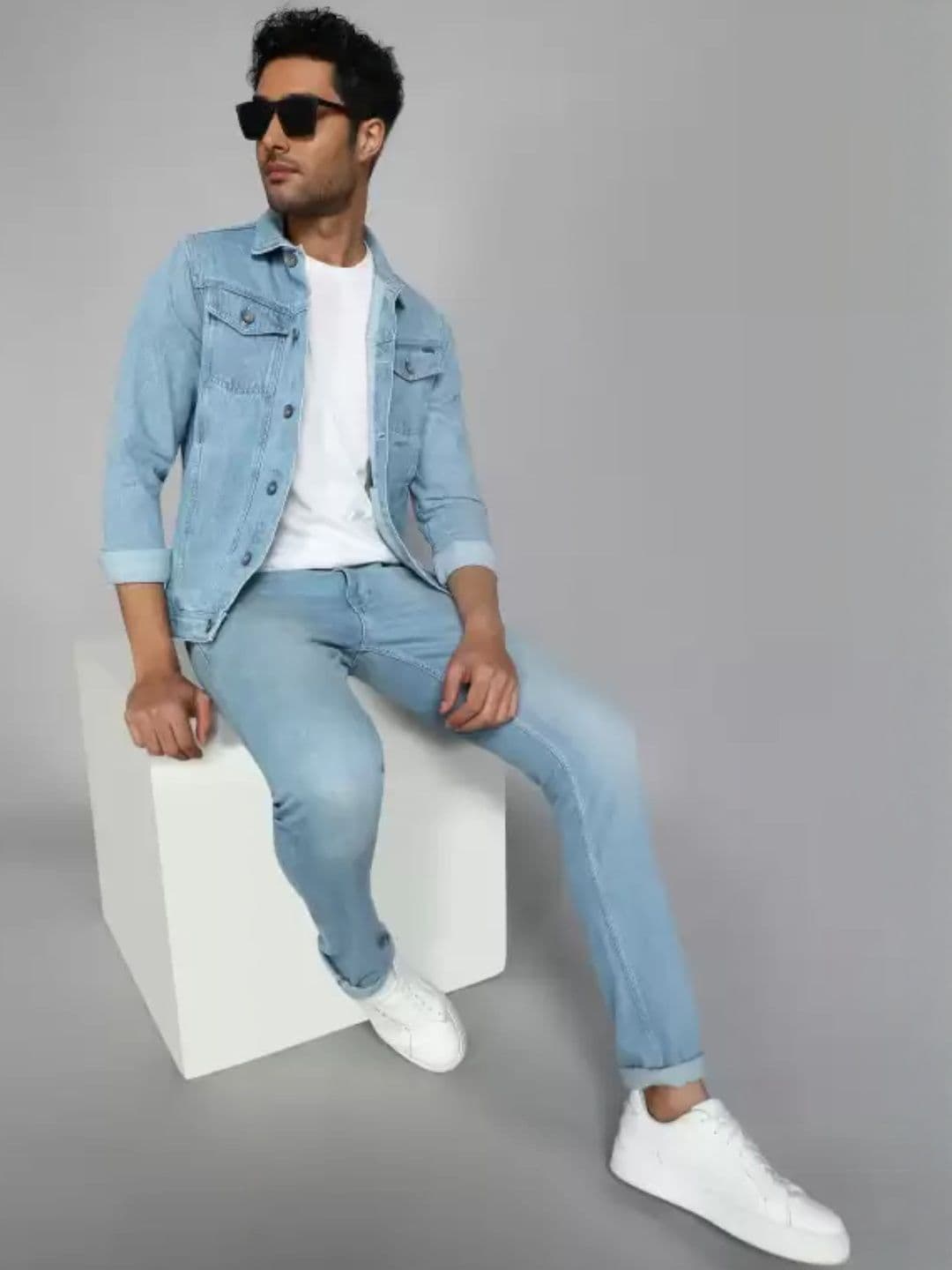 Mevan Men Denim Jacket - view 1
