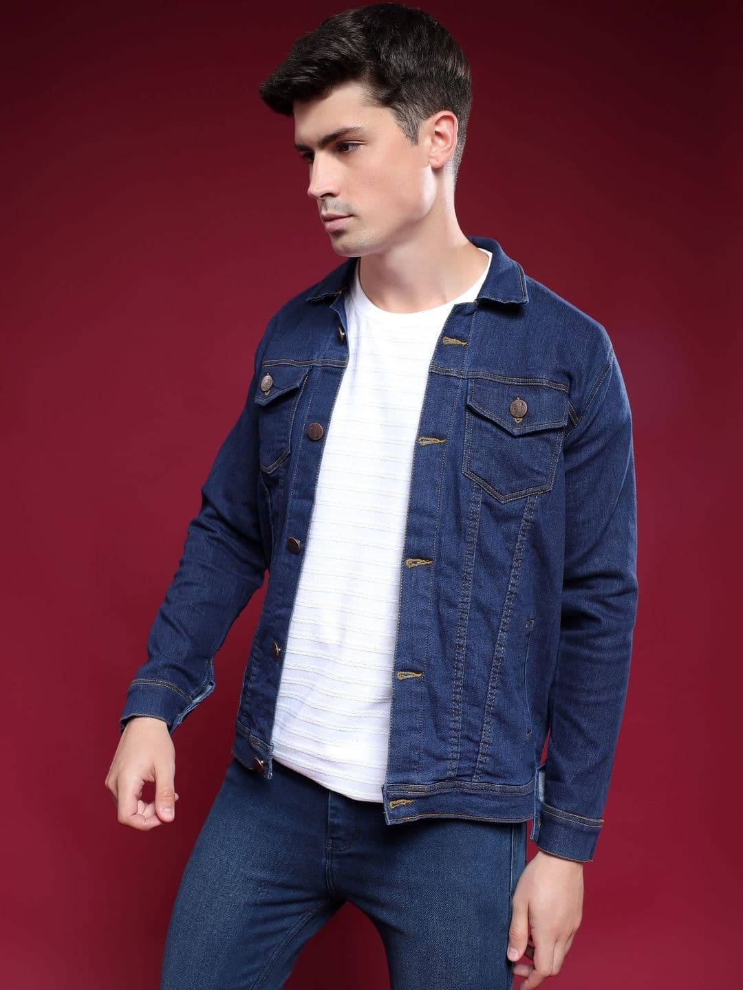 Mevan Men Regular Fit Denim Jacket - view 1