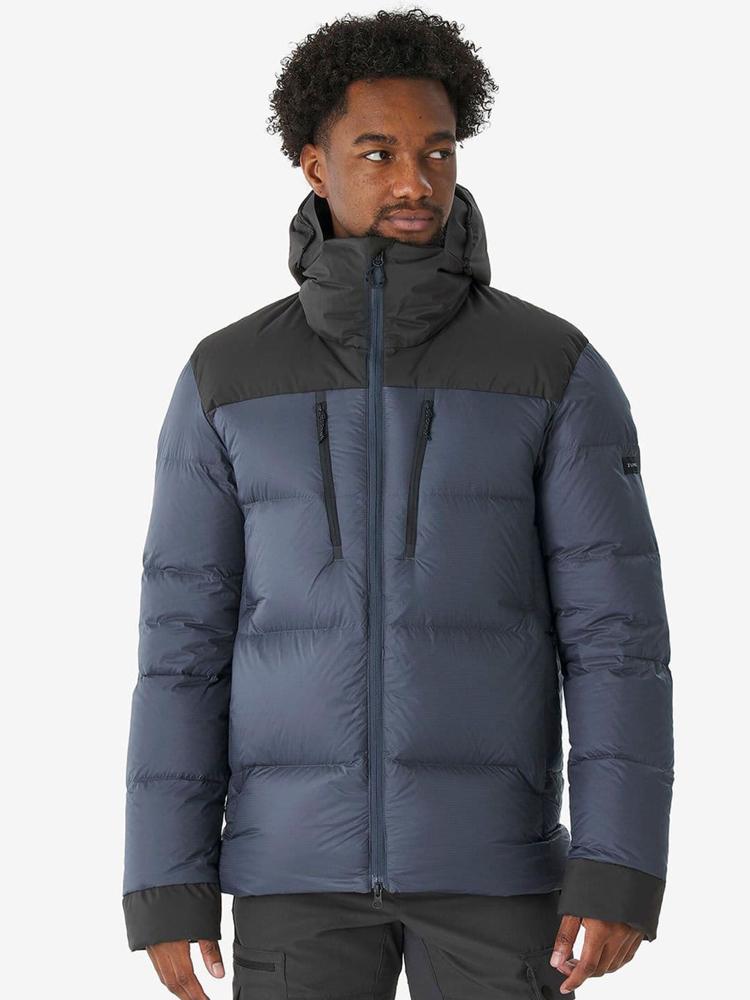 Decathlon Forclaz - Men Grey 20degC MT900 Robustness Trekking Hooded Jacket - view 1