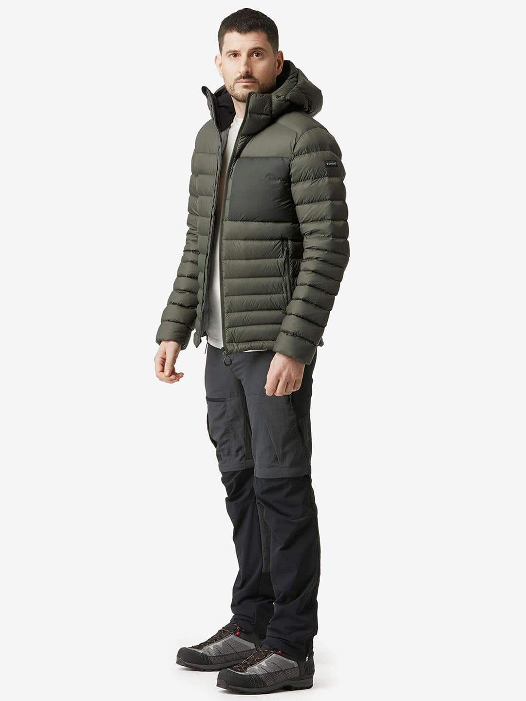 Decathlon Simond - Men Green 10degC MT500 Robustness Trekking Jacket - view 1