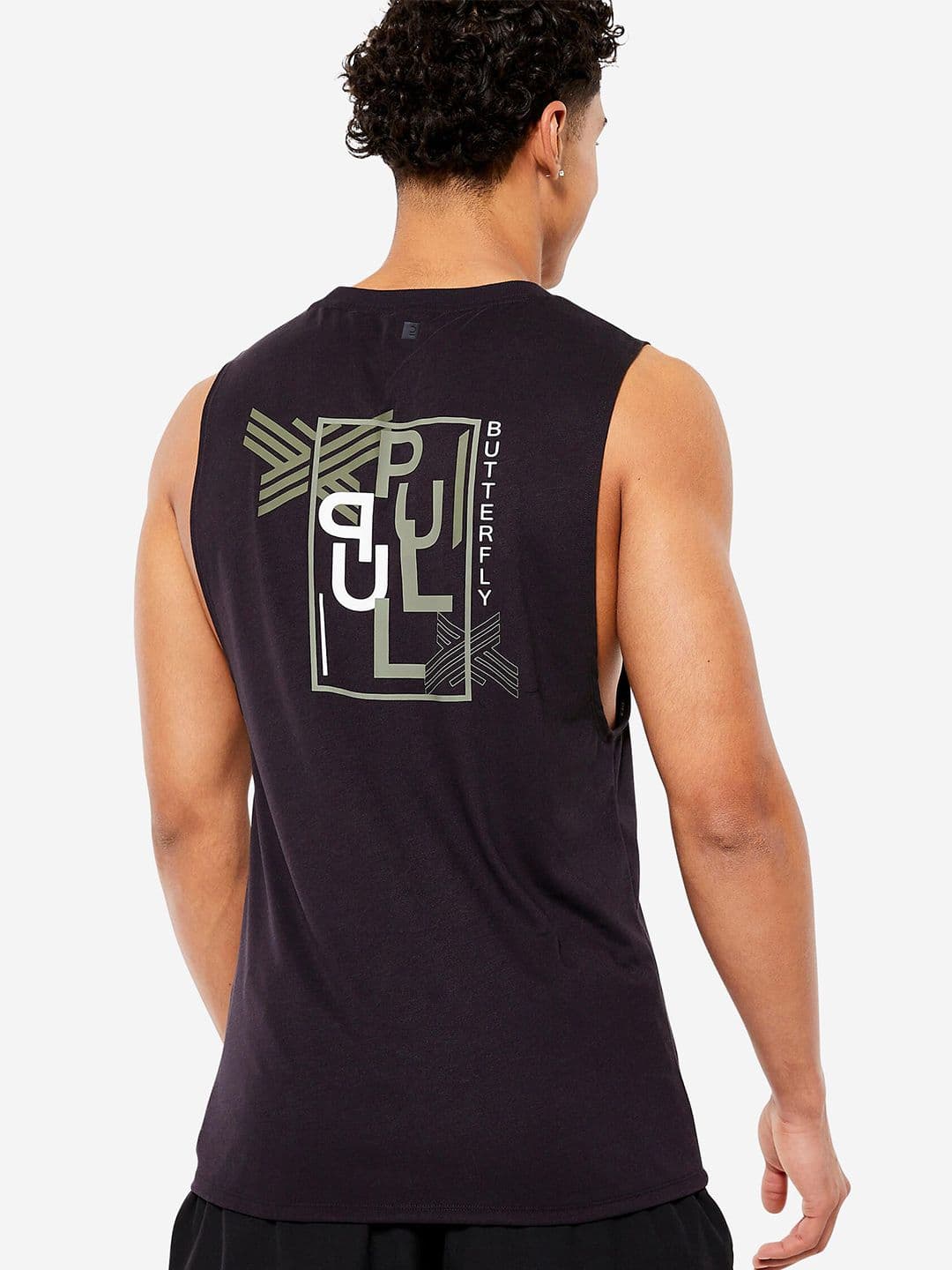 Decathlon DOMYOS - Typography Printed Round Neck T shirt - view 1