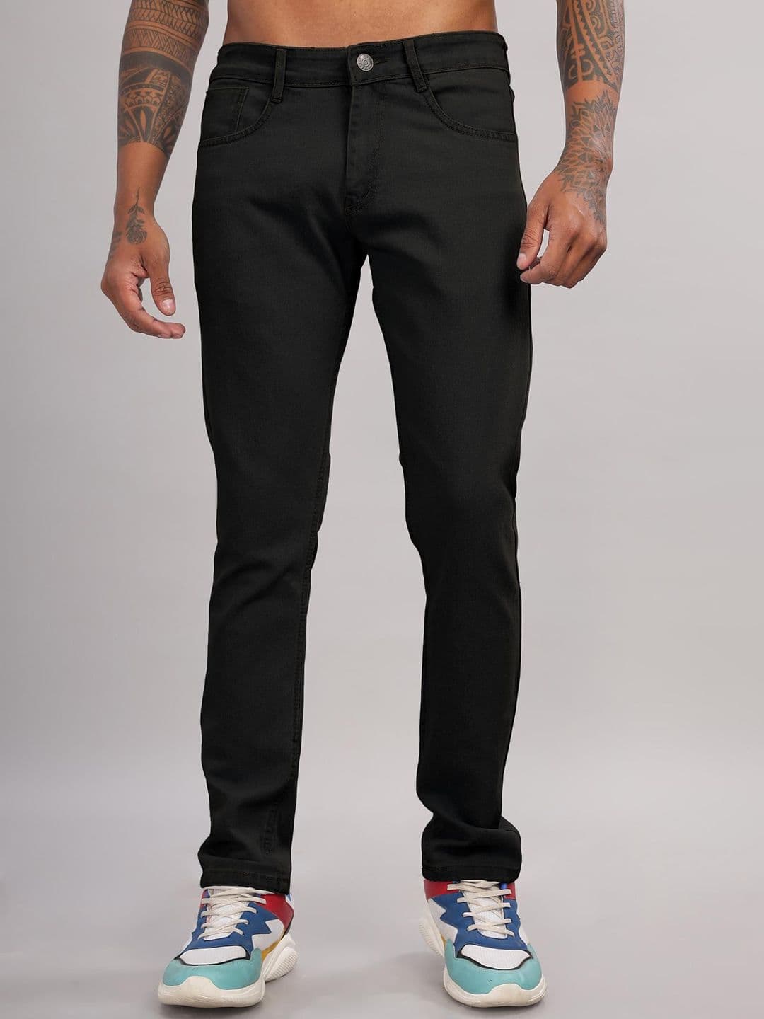 RAGZO Men Slim Fit Mid-Rise Stretchable Jeans - view 1