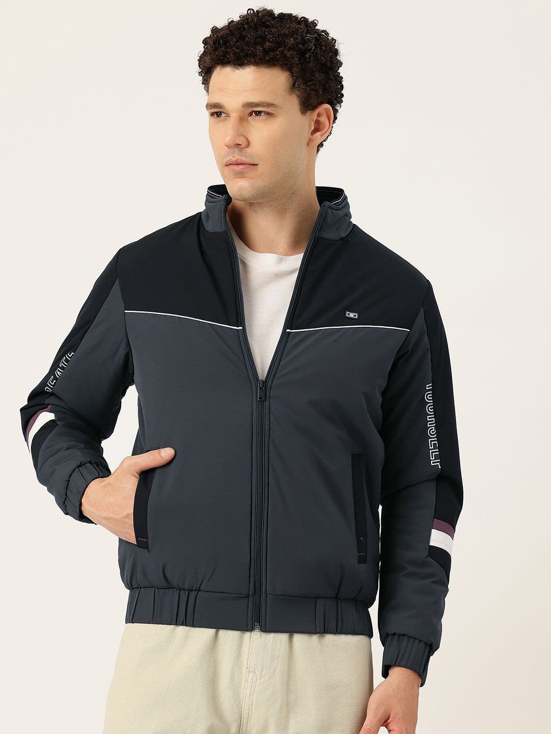 Monte Carlo Colourblocked Padded Jacket - view 1