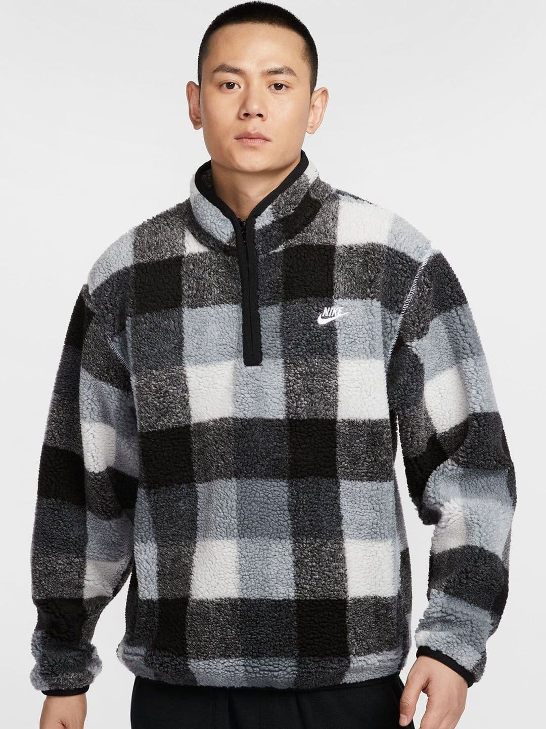 Nike Club Men's Winterized Half-Zip Jacket - view 1