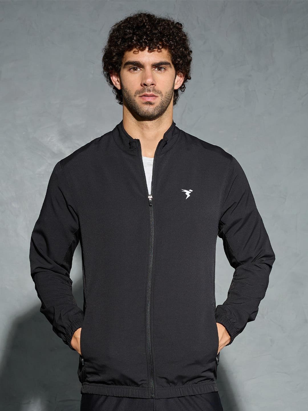 Technosport Mock Collar Antimicrobial Training Jacket - view 1