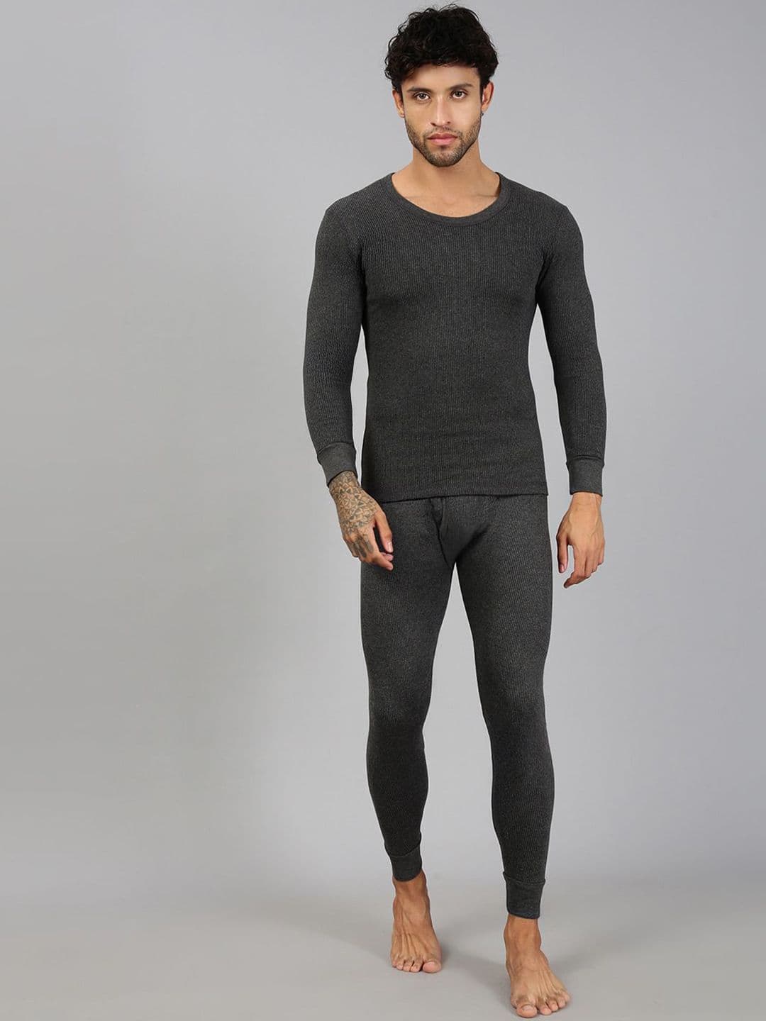 Lux Cozi Men Pure Cotton Thermal Bottoms - view 1
