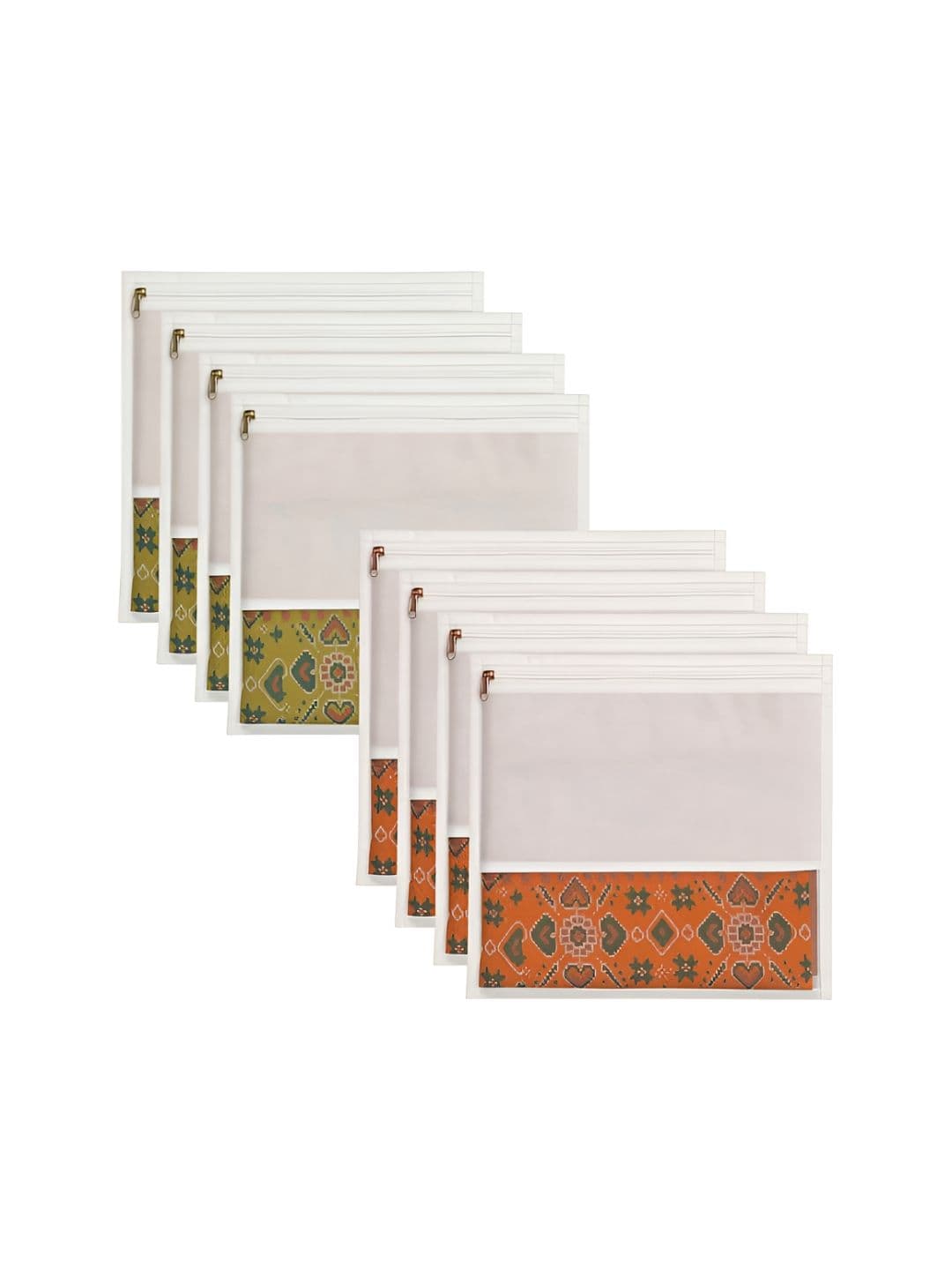 YELONA White 8 Piece Reusable Saree Cover Organisers - view 1
