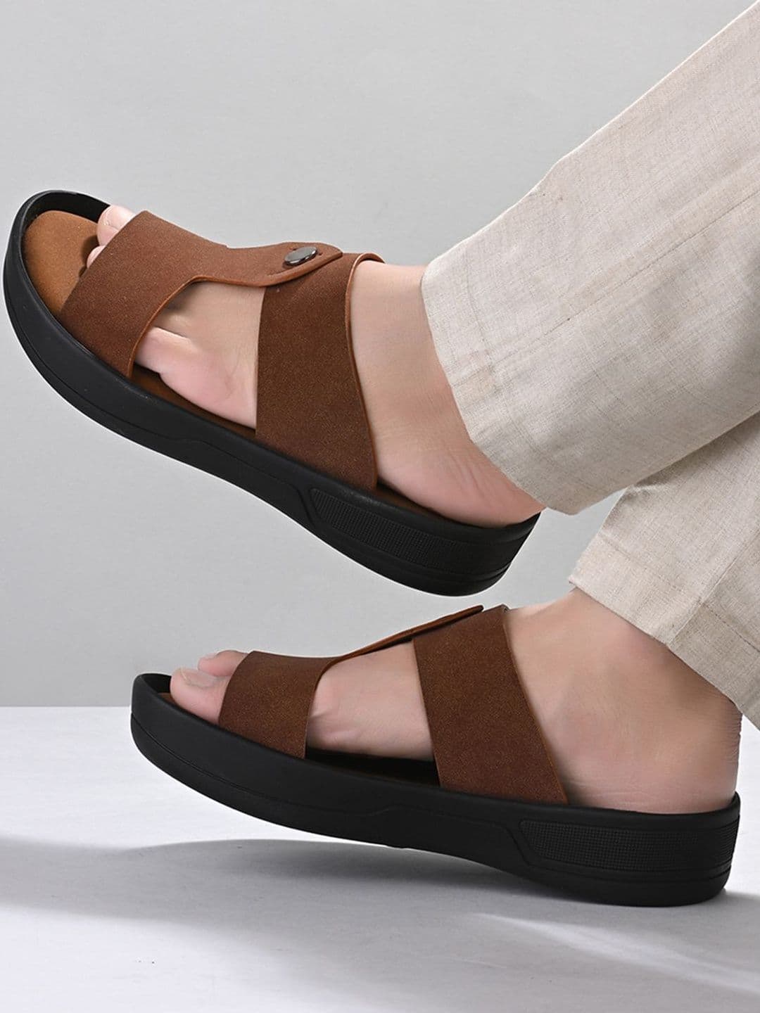 Roadster Men PU Sandals - view 1