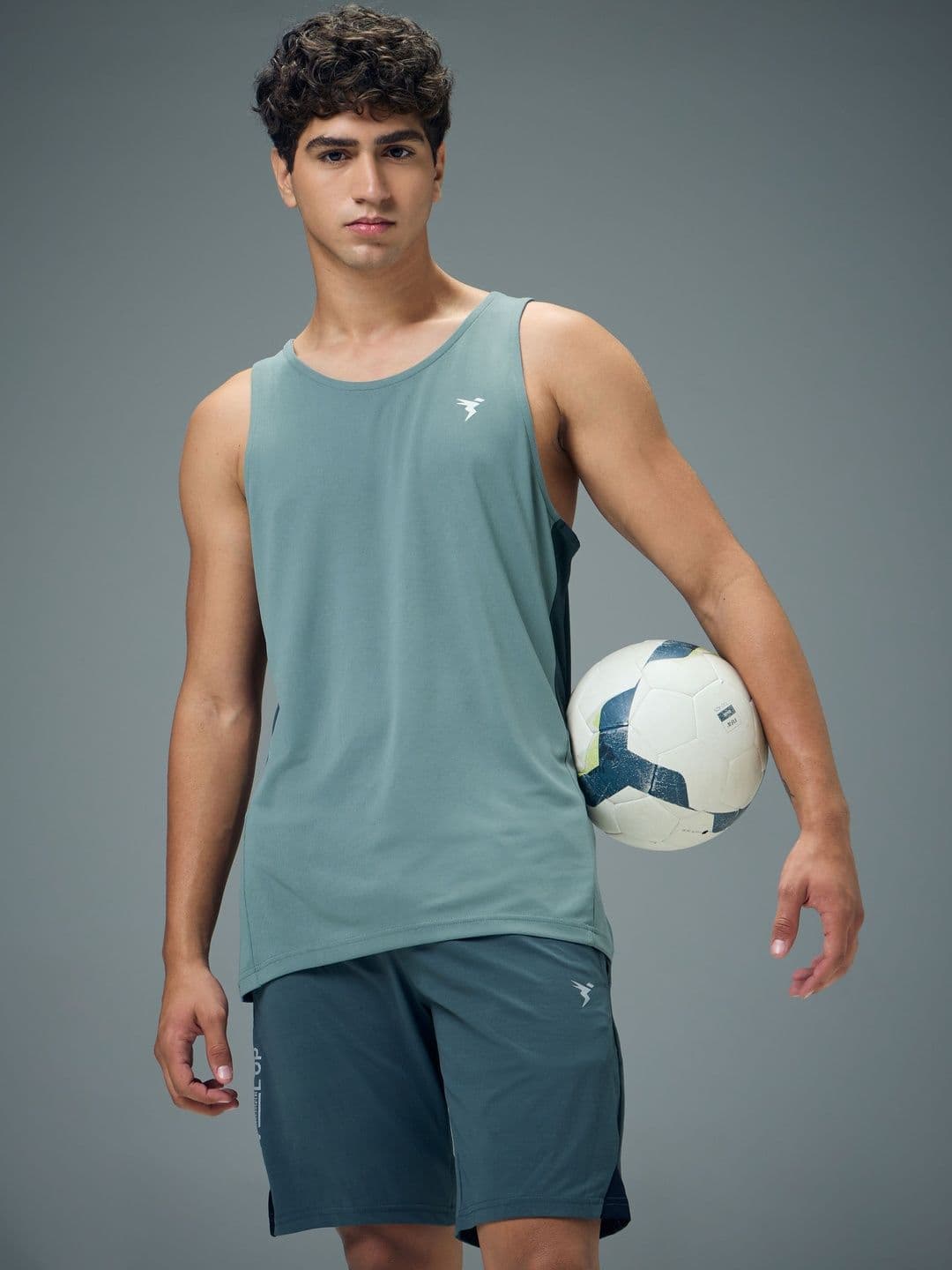 Technosport Slim Fit Scoop Neck Technocool+ Sports Innerwear Vest MVP776NTCSML - view 1