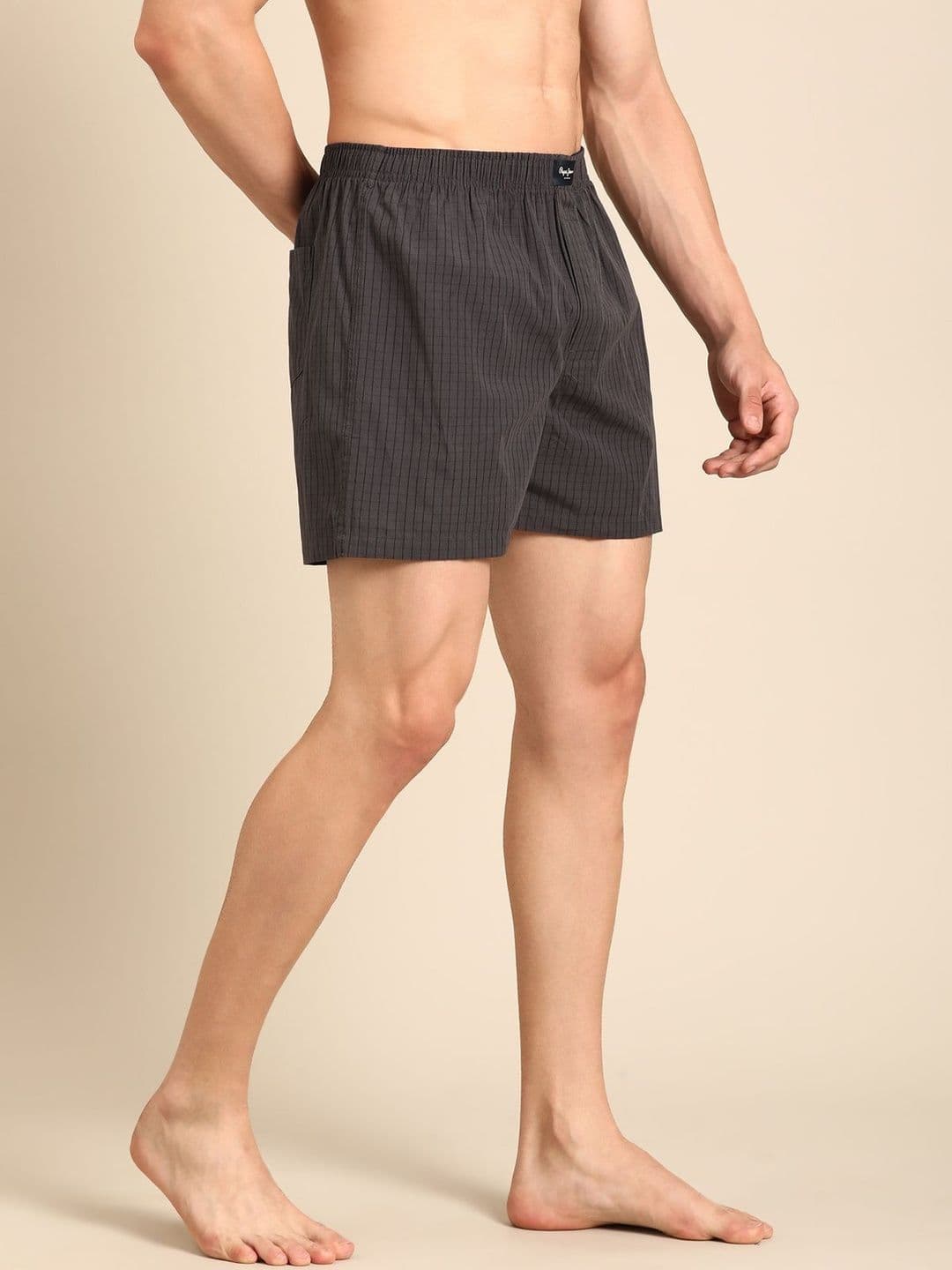 Pepe Jeans Checked Mid-Rise Boxers - view 1