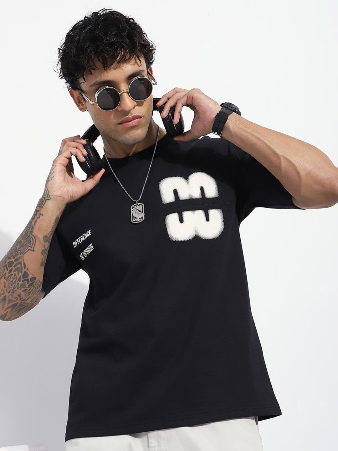 Difference of Opinion Men Oversized Short Sleeve Printed Tshirt - view 1