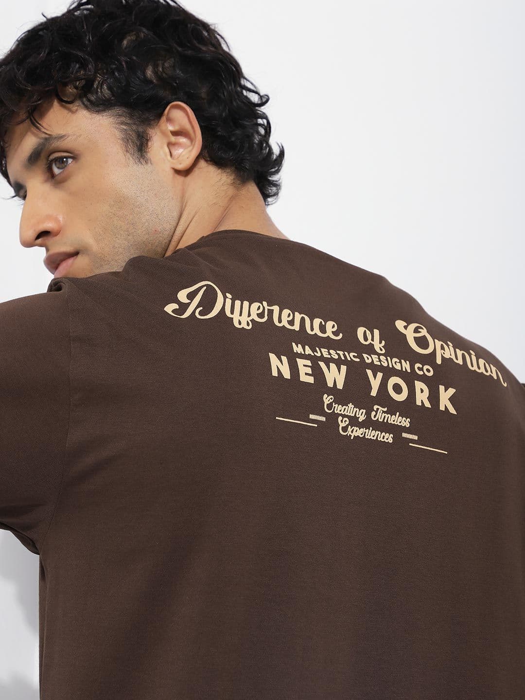 Difference of Opinion Men Oversized Short Sleeve Printed Tshirt - view 1