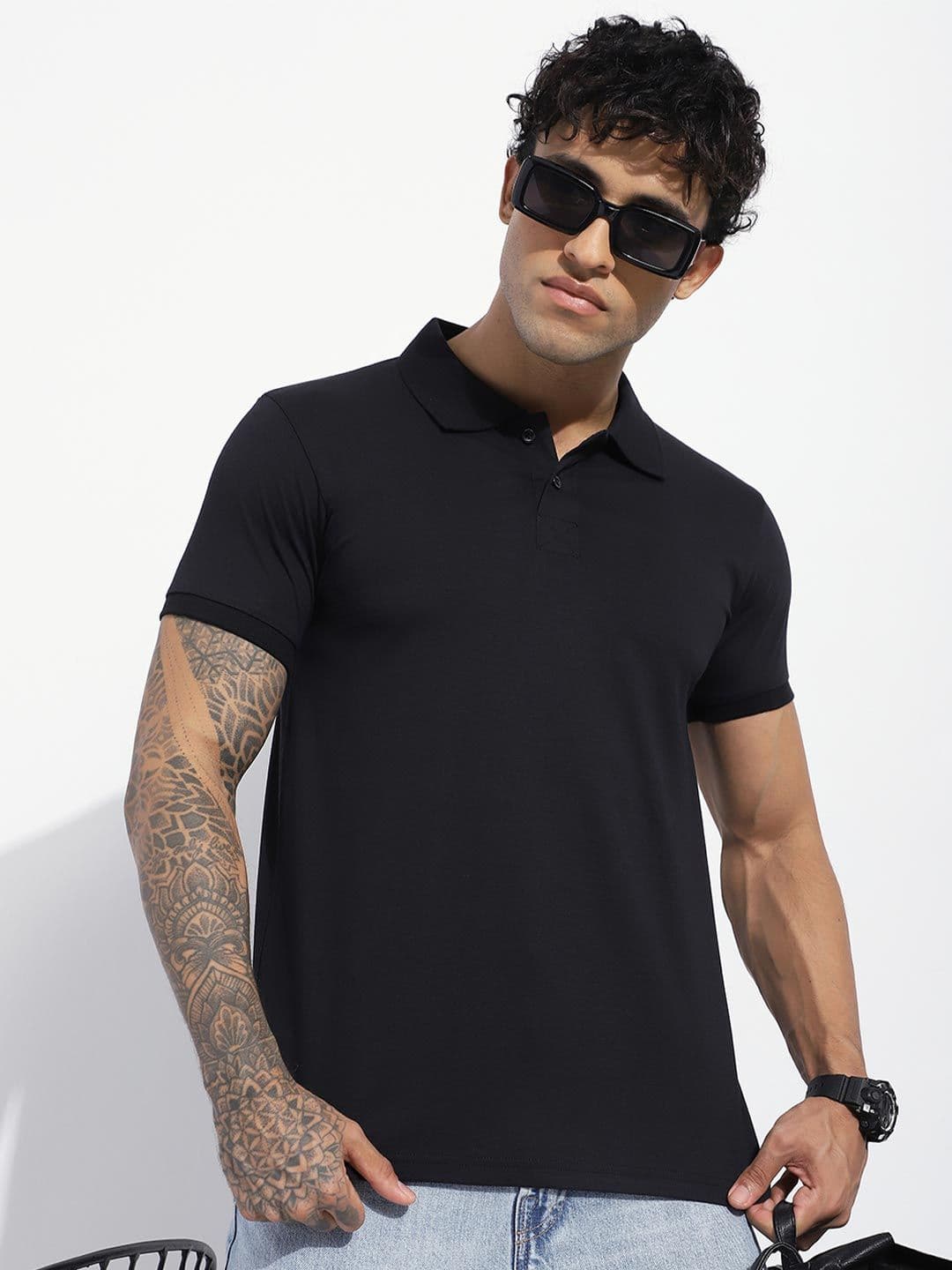 DILLINGER Men Regular Fit Short Sleeve Solid Polo Tshirt - view 1