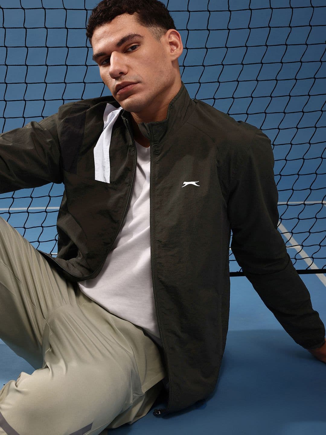 Slazenger Mock Collar Sporty Jacket - view 1