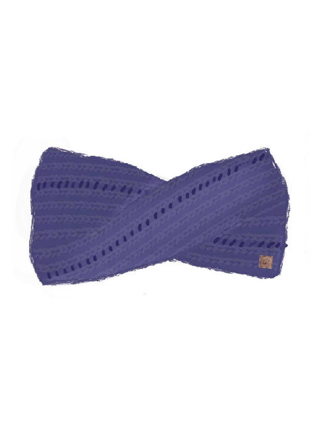 Decathlon Wedze - Women Purple Wavy 500 Compact Design Headband - view 1