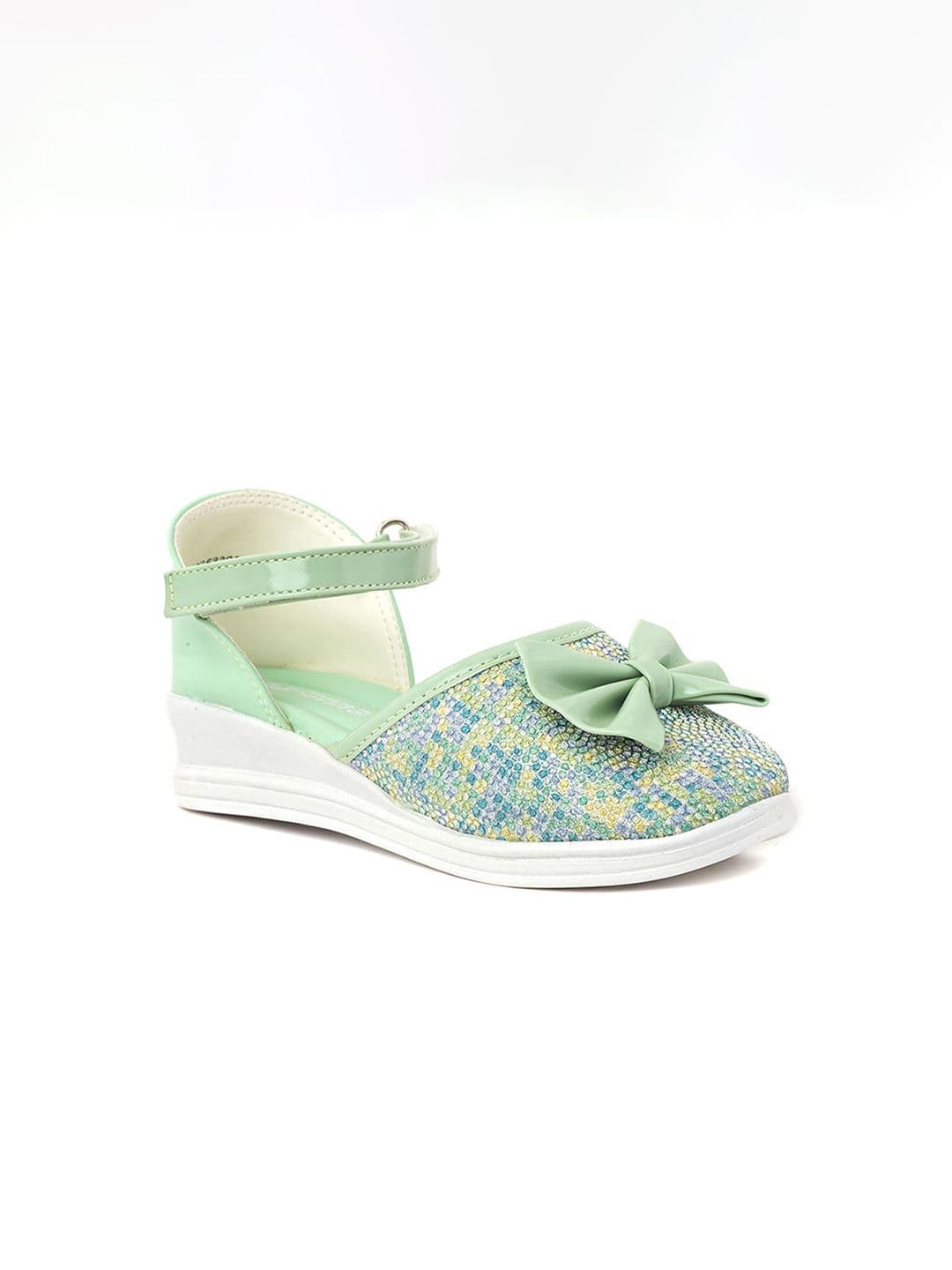 Khadims Adrianna Girls Printed Slip-On Heel Mary Janes - view 1