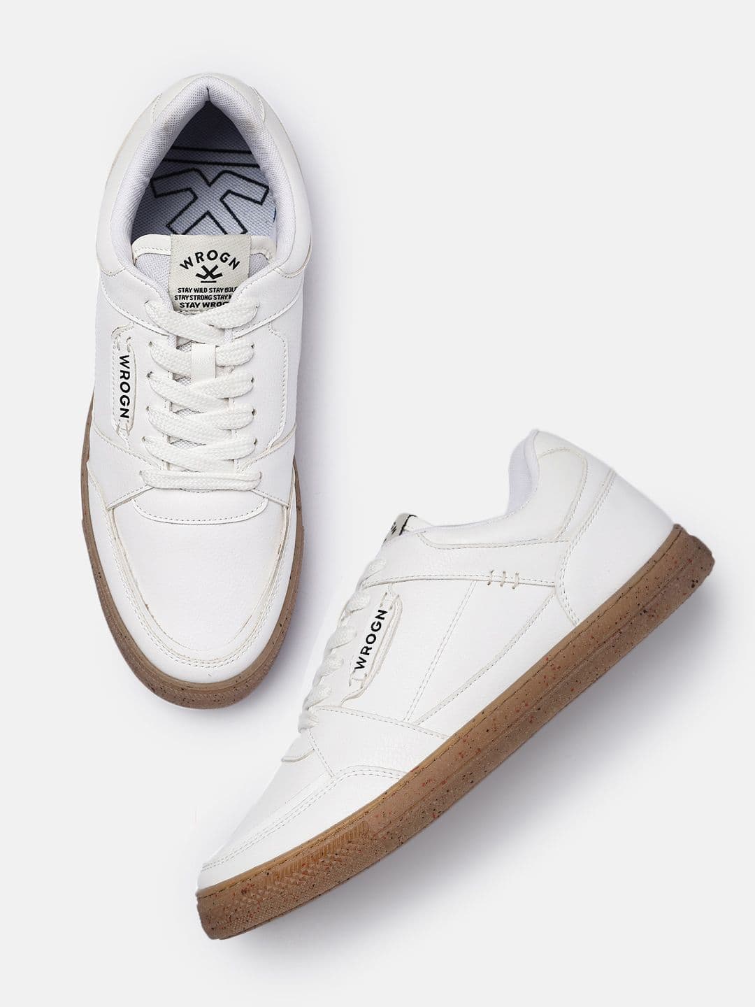 WROGN Men Textured Sneakers - view 1