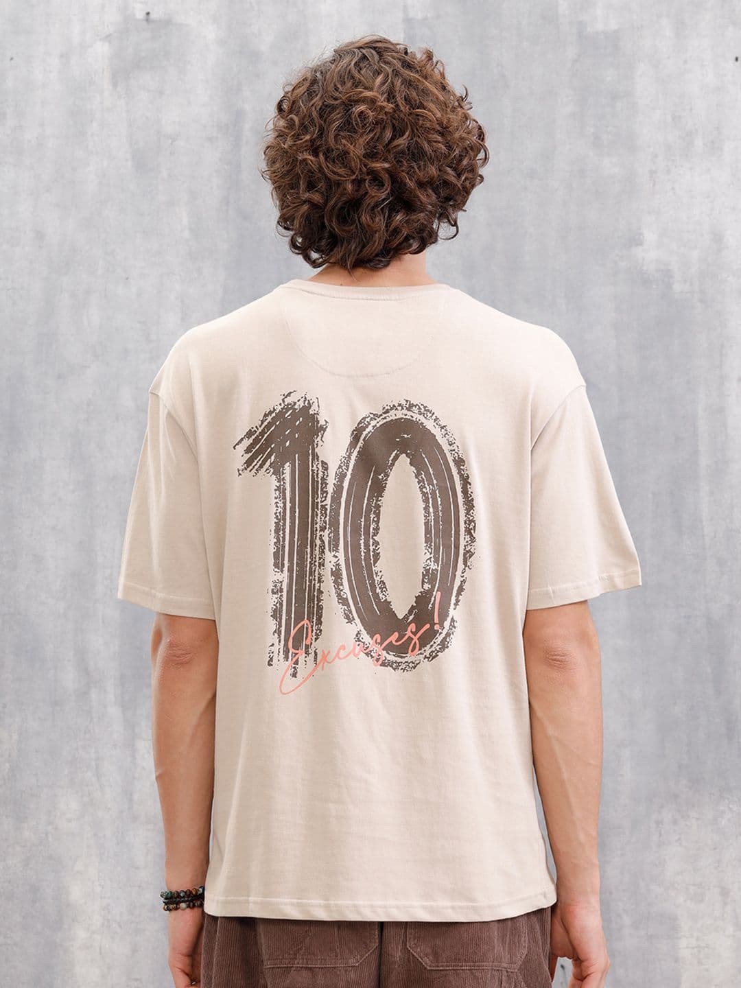 WROGN Men Brand Logo Printed Round Neck T-shirt - view 1